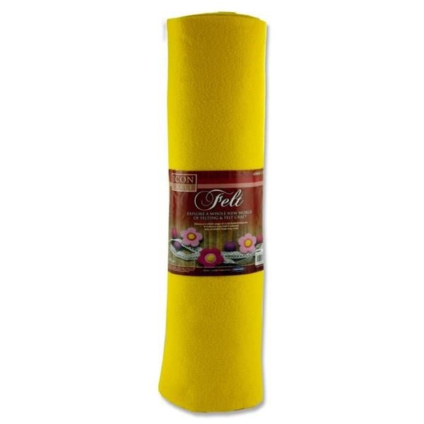 Felt 5 Metre Roll - Yellow - ABC School Supplies