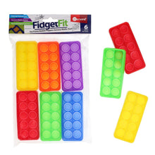 Fidget Fit Ten Frame Bubble Poppers Sensory Maths Tools Set of 6 - ABC School Supplies