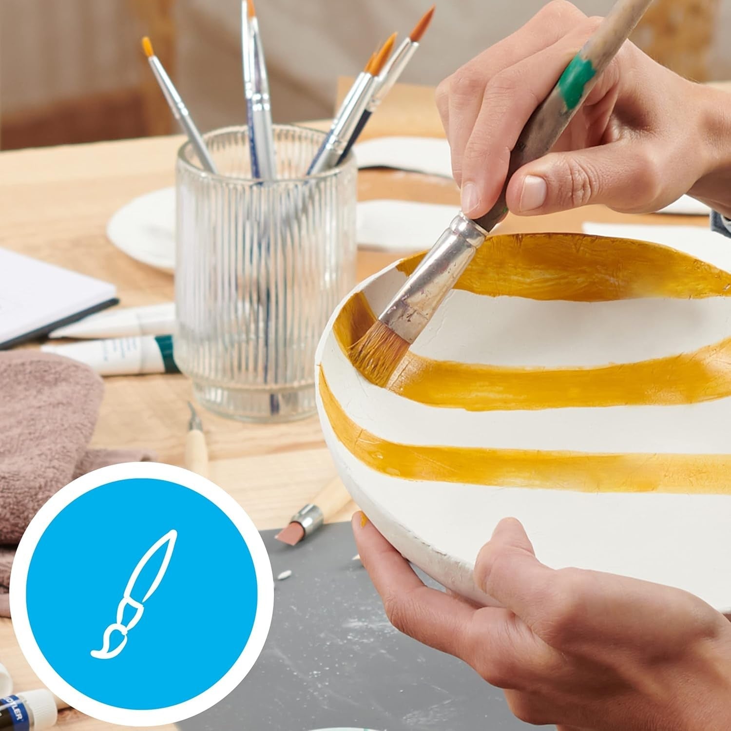 FimoAir Basic Air Drying Modelling Clay 1kg White - ABC School Supplies