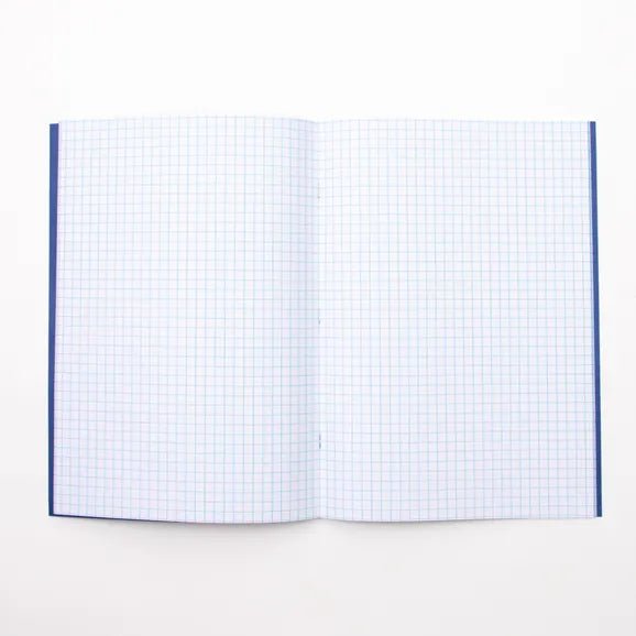 Findel Everyday A4 Exercise Book 80 Page, 7Mm Squared, Blue - Pack Of 50 - ABC School Supplies