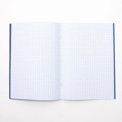 Findel Everyday A4 Exercise Book 80 Page, 7Mm Squared, Blue - Pack Of 50 - ABC School Supplies