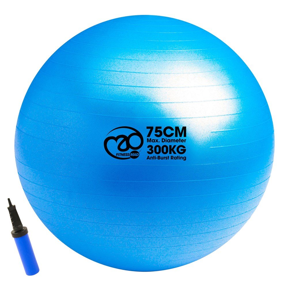 Fitness Mad 300kg Anti - Burst Swiss Exercise Ball - ABC School Supplies