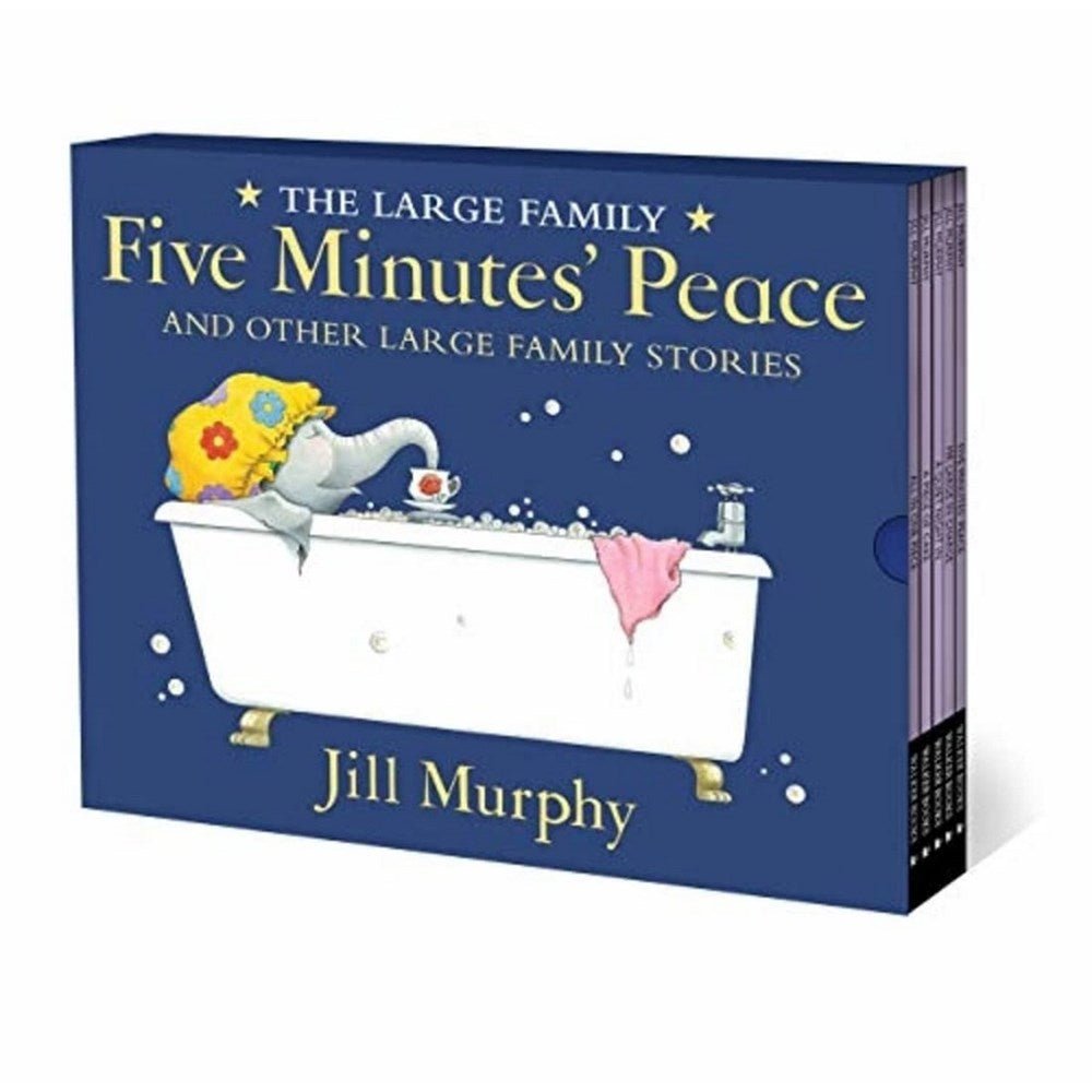 **Five Minutes Peace & Other Stories (Large Family Collection) 5 Books Set By Jill Murphy - Age 3 Years And Up - Paperback - ABC School Supplies
