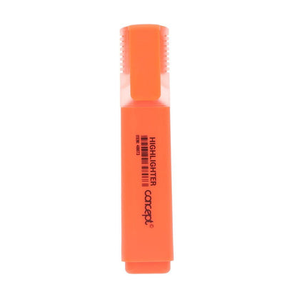 Fluorescent Highlighter - Orange (Pack of 10) - ABC School Supplies