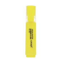 Fluorescent Highlighter - Yellow (Pack of 10) - ABC School Supplies