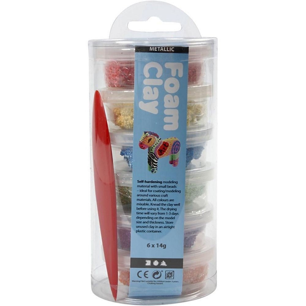 Foam Clay® Metallic (6 pack) - ABC School Supplies