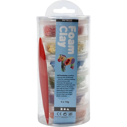 Foam Clay® Metallic (6 pack) - ABC School Supplies