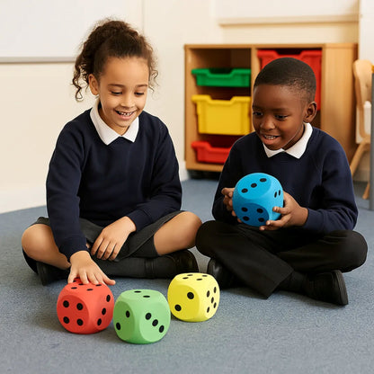 Foam Dice - Red - ABC School Supplies