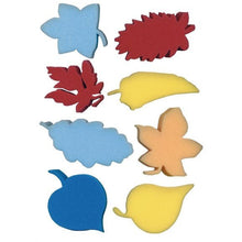 Foam Leaf Paint Stamper Pack Of 8 - ABC School Supplies