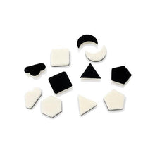 **Foam Shapes Assorted Pack Of 12 - ABC School Supplies