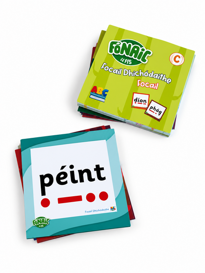 Fónaic le Fís C  Focail Dhíchódaithe Focail Set Of 100