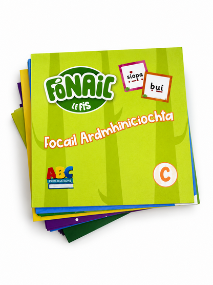 Fónaic le Fís C Focail Ardmhinicíochta Flashcards Set Of 90