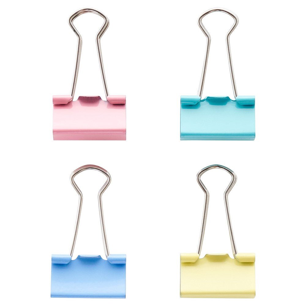Foldback Clips 25mm Pack of 4 - ABC School Supplies