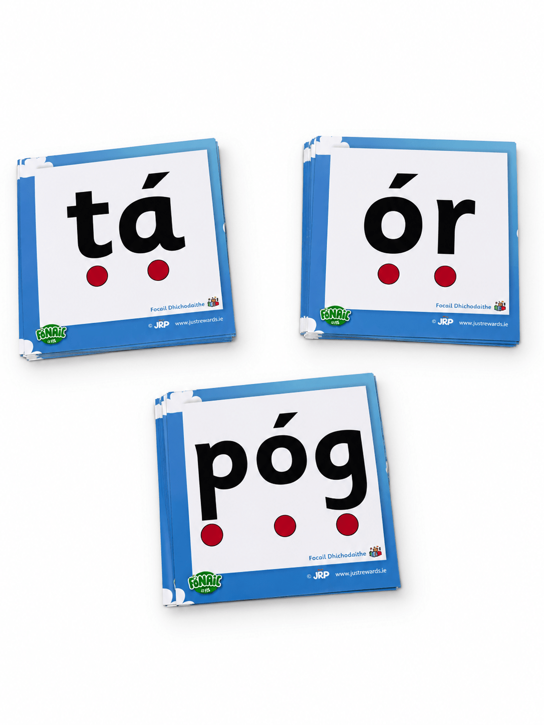Fonaic Le Fis A Decodable Flashcard Words Set Of 59 - ABC School Supplies