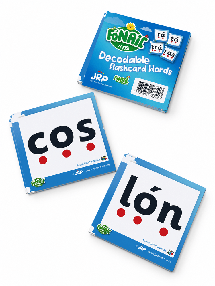 Fonaic Le Fis A Decodable Flashcard Words Set Of 59 - ABC School Supplies