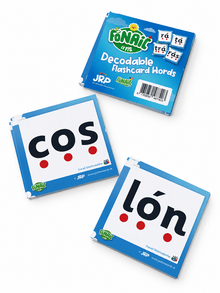 Fonaic Le Fis A Decodable Flashcard Words Set Of 59 - ABC School Supplies