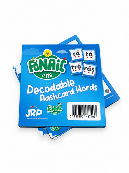 Fonaic Le Fis A Decodable Flashcard Words Set Of 59 - ABC School Supplies