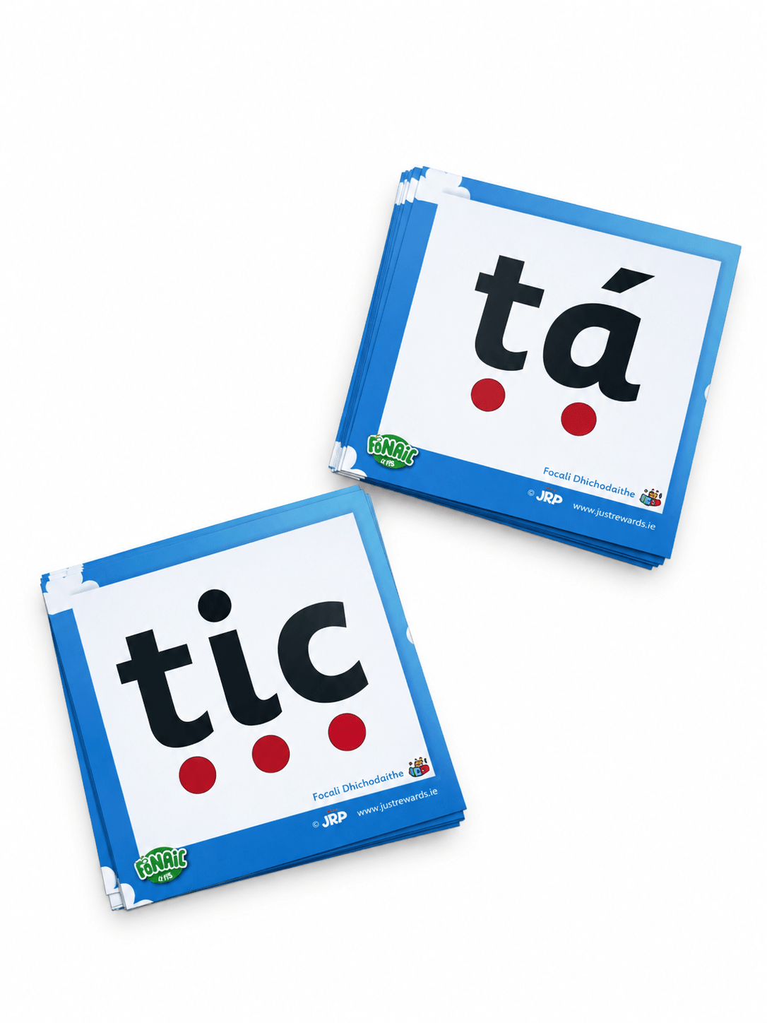 Fonaic Le Fis A Decodable Flashcard Words Set Of 59 - ABC School Supplies