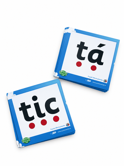 Fonaic Le Fis A Decodable Flashcard Words Set Of 59 - ABC School Supplies