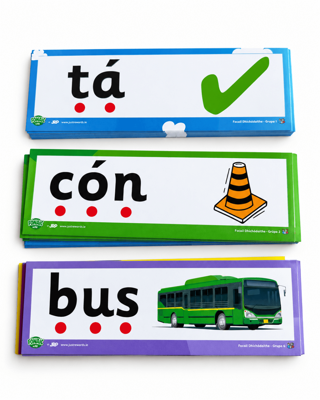 Fonaic Le Fis A Decodable Flashcards Set Of 59 - ABC School Supplies
