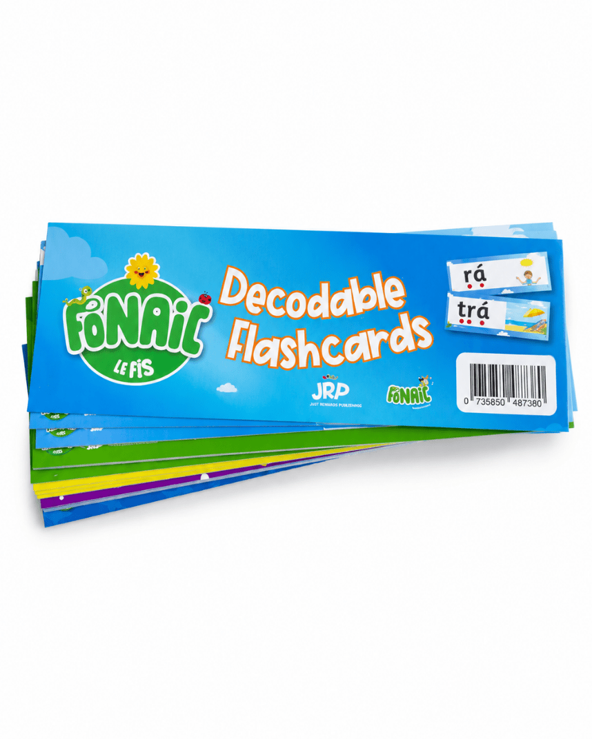 Fonaic Le Fis A Decodable Flashcards Set Of 59 - ABC School Supplies