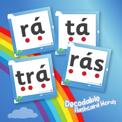 Fónaic Le Fís A Flashcards (Pack Of 8) - ABC School Supplies