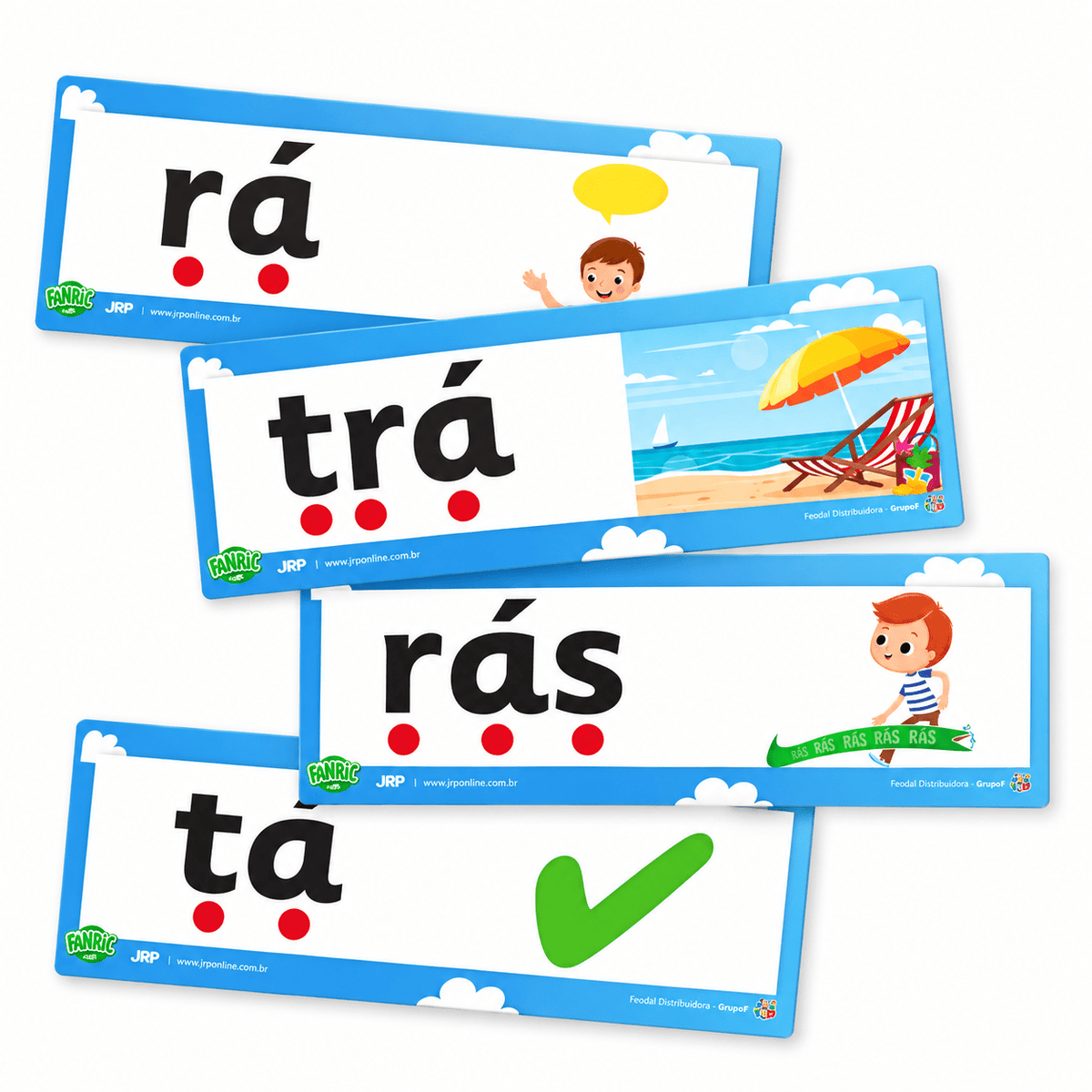 Fónaic Le Fís A Flashcards (Pack Of 8) - ABC School Supplies
