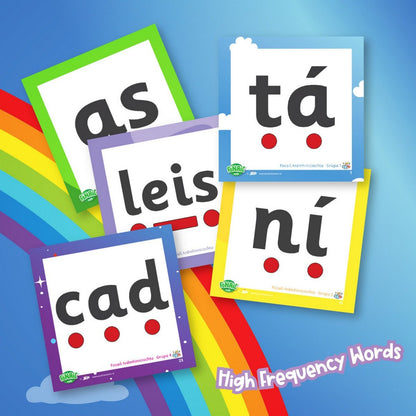 Fónaic Le Fís A Flashcards (Pack Of 8) - ABC School Supplies