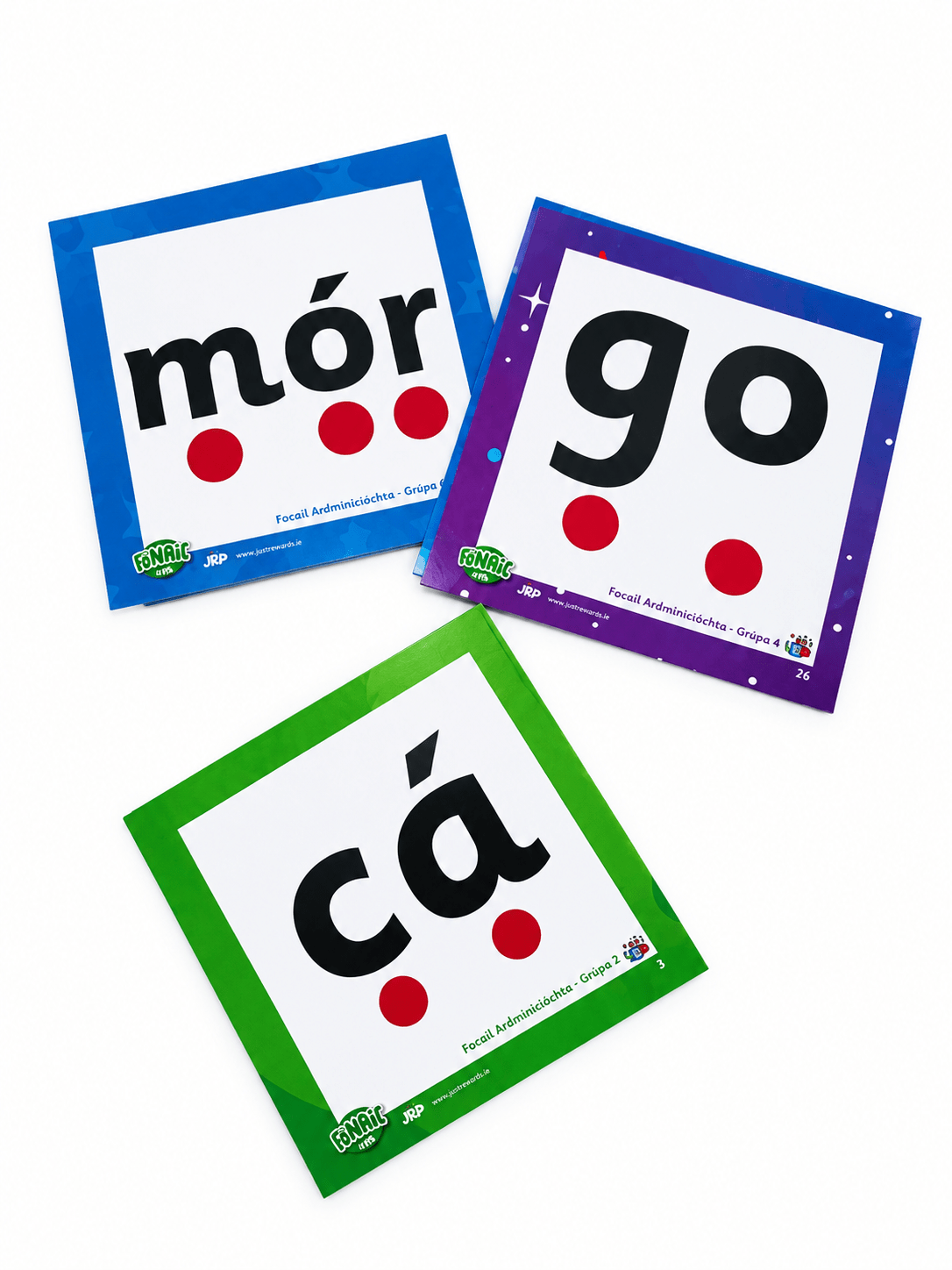 Fonaic Le Fis A High Frequency Words Flashcards Set Of 55 - ABC School Supplies