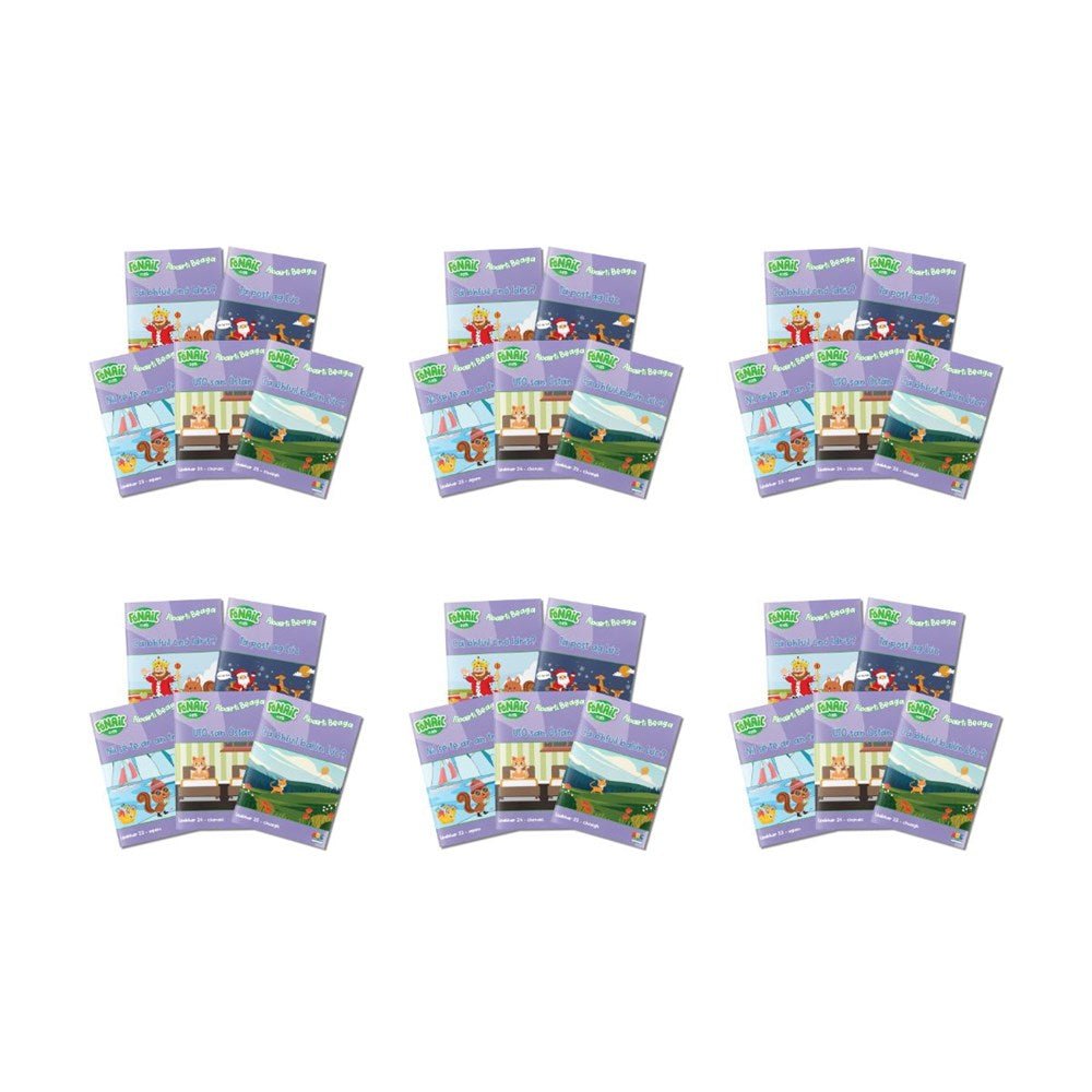 Fonaic le Fis AbairtÃ­ Beaga â€“ Decodable Readers Set 5 - 6 Pack - ABC School Supplies