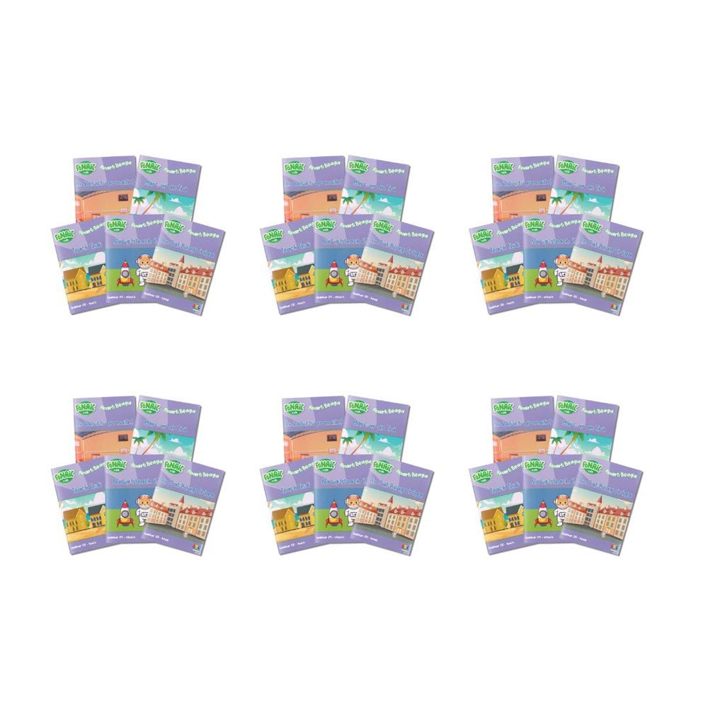 Fonaic le Fis AbairtÃ­ Beaga â€“ Decodable Readers Set 6 - 6 Pack - ABC School Supplies