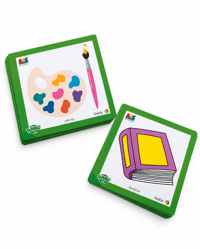 Fónaic le Fís B Siolla­ Flashcards Set Of 41 - ABC School Supplies