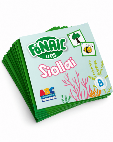 Fónaic le Fís B Siolla­ Flashcards Set Of 41 - ABC School Supplies