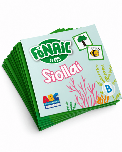 Fónaic le Fís B Siolla­ Flashcards Set Of 41 - ABC School Supplies