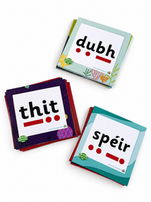 Fónaic le Fís C Focail Dhíchódaithe Focail Set Of 100 - ABC School Supplies
