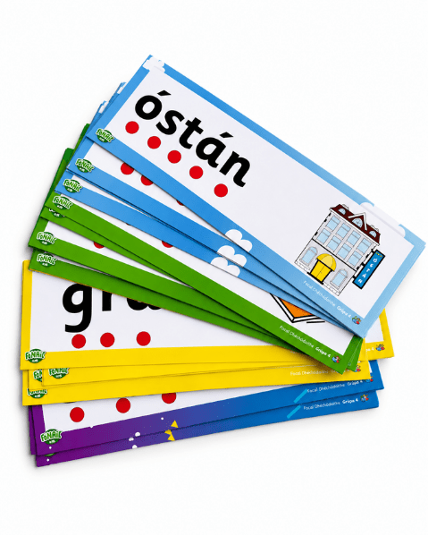 Fónaic le Fís Focail Dhíchódaithe Set Of 86 - ABC School Supplies