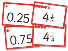 **Fraction & Decimal Counting Cards - ABC School Supplies