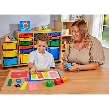 **Fractions, Decimals & Percentage Cubes Pack Of 4 - ABC School Supplies