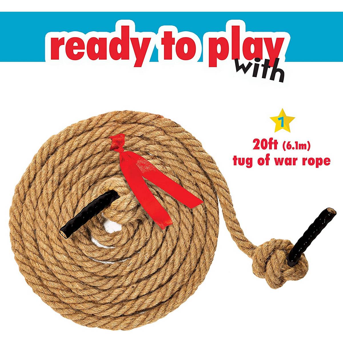 Franklin Field Day Tug Of War Rope 20Ft - ABC School Supplies