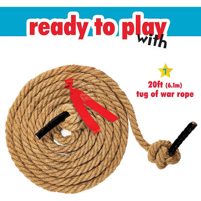 Franklin Field Day Tug Of War Rope 20Ft - ABC School Supplies