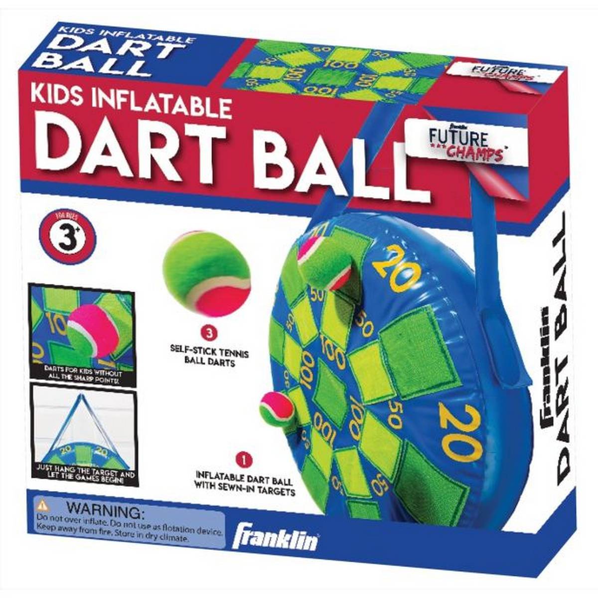 Franklin Inflatable Dart Ball - ABC School Supplies
