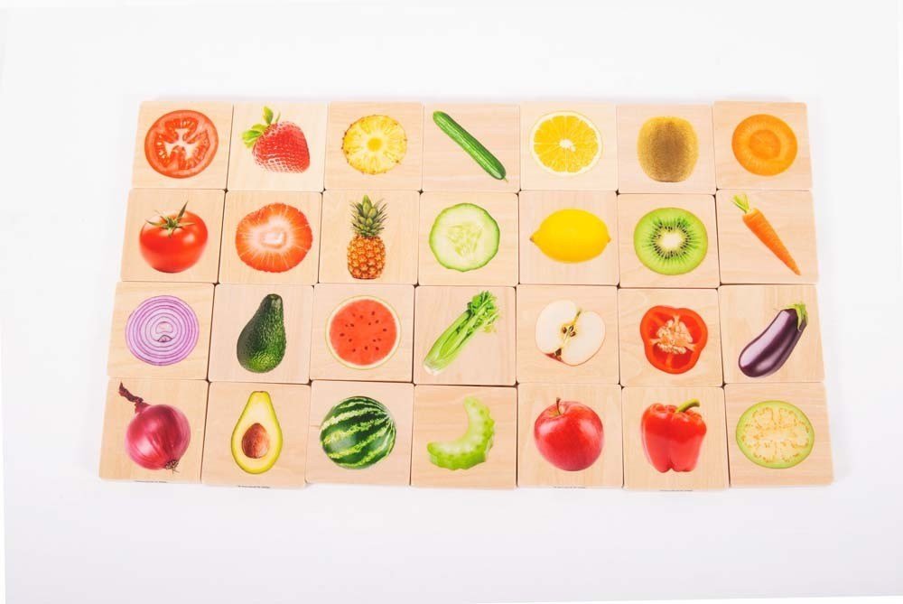 Fruit & Vegetable Match - ABC School Supplies