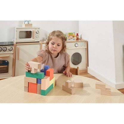 Fsc Wooden Blocks Construction Puzzle - ABC School Supplies