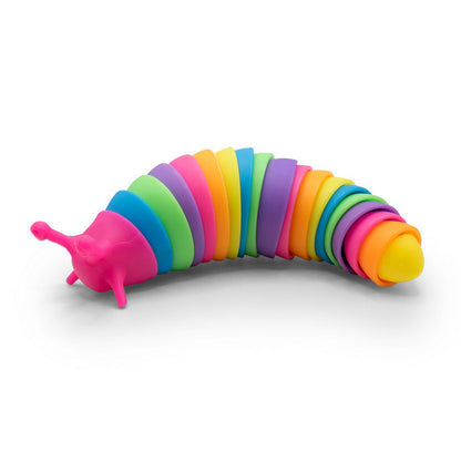 Slug Fidget Toy 19cm Rainbow