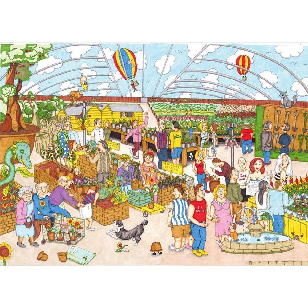 Garden Follies - 1000 Piece Jigsaw Puzzle - ABC School Supplies