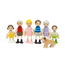 Generational Family Dolls - Set of 7 Doll House People, Toy Families - ABC School Supplies