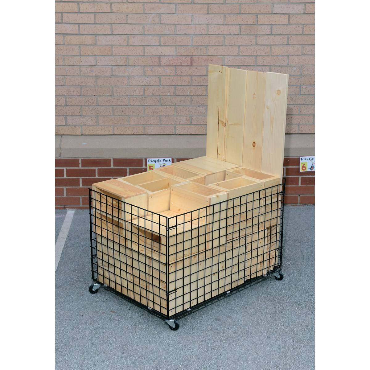 Giant Mobile Basket - ABC School Supplies