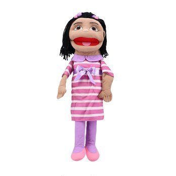 **Giant Multicultural Hand Puppets - Brown Girl - ABC School Supplies