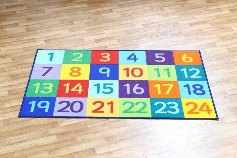 Giant Numbers Play Mat 1 X 1.5M - ABC School Supplies