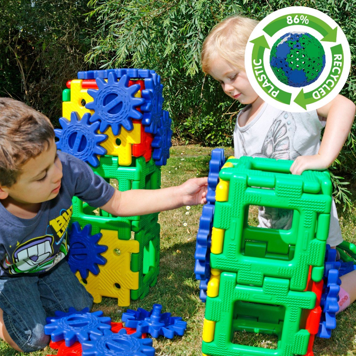 Giant Polydron Gears Set - ABC School Supplies